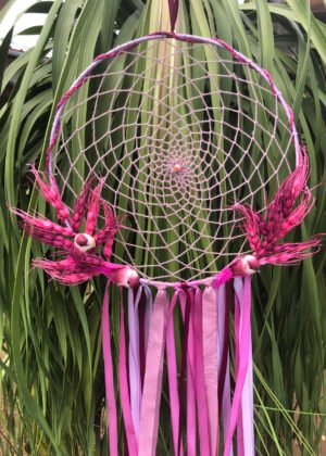 Attrape-rêve "Lavande Rose"